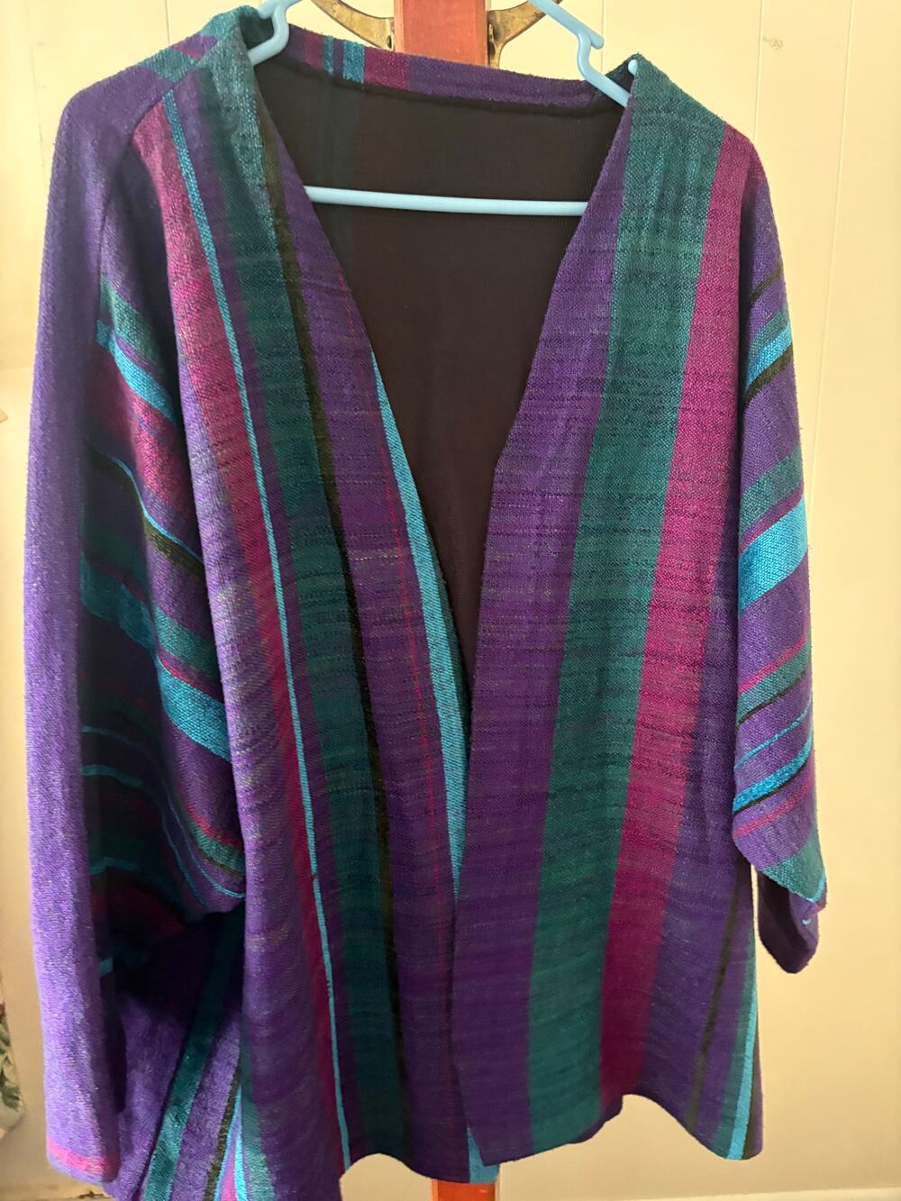 Handwoven Artisan Anoushka Kimono Style Cardigan